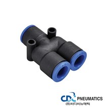 PY 국산 제조 다용도 유공압 원터치 피팅 용품 에어호스 휘팅 PNEUMATICS, MPY 06, 1개