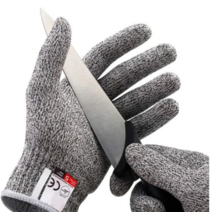 손보호 절단 손베임 안전 방지 장갑 공장 철판작업, L