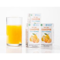 자담 자연그대로 감귤 앤 한라봉 주스, 125ml, 24개