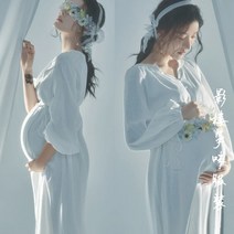 만삭촬영 임부 만삭 원피스 만삭사진 촬영 dr11431