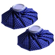 오마이남친 골프 얼음주머니, 2개, (대) 체크블루 2개 세트