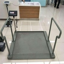 휠체어 체중계 바닥 측정 큰 물건 환자 디지털 중량계, 상세이페이지 참고, 탄소강 500kg