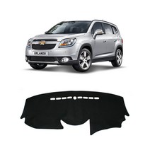 올란도 논슬립 대쉬보드커버 썬커버 대시보드커버 자동차용품, C-12 올란도 네비매립형, 블랙+블랙