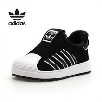 아디다스 키즈 슈퍼스타 360 윈터 I 아동 털운동화 EG3366