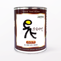 옻스테인 골드 내장용 100ml 300ml 500ml 1L 4L 대용옻칠 천연오일스테인 한옥도장, 스프러스, 4000ml, 1개