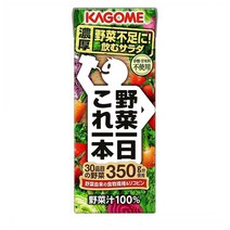Kagome 카고메 데일리 야채 주스 팩 드링크 200ml 24팩