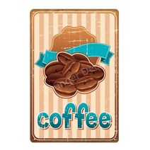 그릇 이쁜 접시 홈카페 신혼집 주방 집들이선물 Italiano 커피 금속 징후 아이디어 차 플 라크 빈티지 벽 장식 부엌 바 카페 레트로 터 철 그림 YI114, YD0596AI_20x30cm