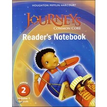 Journeys:Common Core Reader's Notebook Consumable Volume 1 Grade 2, Houghton Mifflin