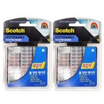 스카치 재접착 양면 테이프 R103 72p, 4개