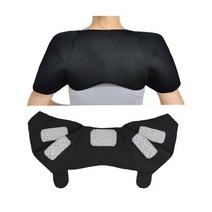 Safe) 토르마린 어깨벨트 보호대/ 온열벨트 효능, 1개