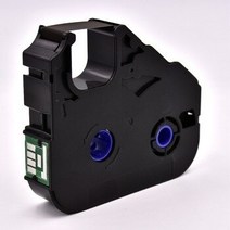 [해외] 30PCS PT2BK 잉크 리본 카세트 MKRS1B 3604B1 케이블 ID 프린터 M11C M1STD M1PRO MK10 MK20 MK15 MK25, 12mm