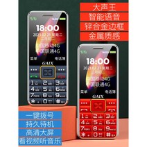 4G 노인 휴대 전화 대형 화면 큰 글꼴, 상세 페이지 참고, H