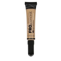 L.A. Girl Pro Conceal HD 컨실러 라이트 옐로우 코렉터 7.9g(0.28온스), 1, Medium Bisque