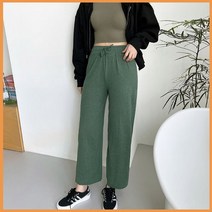허리 밴딩 통바지 안감 기모 데일리 따뜻한 봄 가을 겨울 추천 하의 옷 의류 의상 스타일 트렌드 대학 생 여친룩 코디 데이트 외출 패션 유행 패셔니스타 미팅 소개팅 룩북 잡화