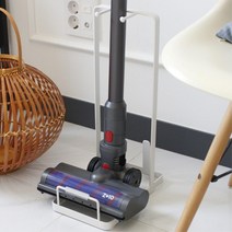 모던 공간활용 철제프레임 무선 청소기 거치대 청소기용품 청소기정리대, 그레이