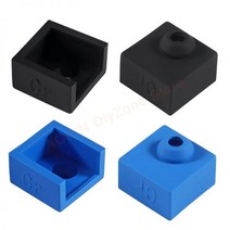 4Pcs CR10 히터 블록 실리콘 양말 MK7/8/9 Hotend 커버 Ender 3 Pro V2 5 CR10S 3D 프린터 부품, 4Pcs Blue