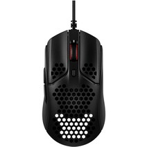 HyperX 게이밍 마우스 Pulsefire Haste 게이머용 초경량 육각 쉘 디자인 59그램 2년 보증 HMSH1-A-BKG []