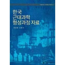 한국 근대과학 형성과정 자료, 서울대학교출판부, 문만용, 김영식 공저