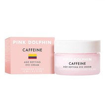 Pink Dolphin 에이지 디파잉 아이크림다크 서클붓기잔링클링클 감소 브라이트닝레티놀알로에 베라비타민C A DE여성남성용141.7g()