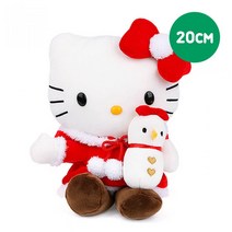 헬로키티 눈사람 봉제인형-소 S(20cm)