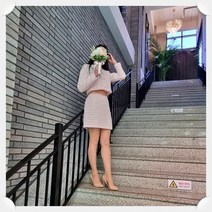 롤리 투피스 트위드 크롭 자켓 스커트 세트 or 자켓 별도 판매 (데이트룩 하객룩 남심저격룩)