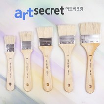 새한 아트아트시크릿 3865 F 다용도 돈모 붓 아크릴 유화 회화 페인트 브러쉬, 50