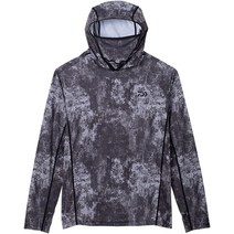 다이와 2023 남성 피싱 후드 긴소매 티셔츠 사일런트 DE-3623 방수 낚시복, B