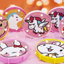 보석십자수세트 무드등만들기 캐릭터 DIY 비즈세트, 귀여운강아지