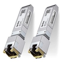 10G SFP RJ45 구리 트랜시버 10GBaseT 모듈 시스코 SFP10GTS Ubiquiti UniFi UFRJ4510G Mikrotik Fortinet Netgear DLi, 2 Pack_1000Base-T 100m