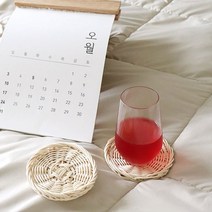 클래스풀 라탄 티코스터 만들기 세트 DIY KIT 동영상포함 티코스터 4개 만들기