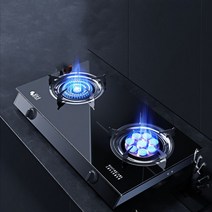 가정용 LPG 터보 고화력 가스 렌지 중식 레인지 2구 도시 까스 랜지, 약불+약불