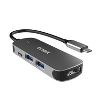 엘라고 6IN1 HDMI USB-C타입 노트북 맥북허브 (2타입), 카드리더