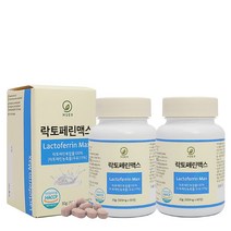 락토페린 맥스 초유 단백질, 60정, 30g, 2개