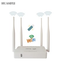 인터넷 라우터 와이파이 huasifei 300mbps wifi 2.4ghz 4 안테나, 협력사, openwrt-ws3326, 영국 플러그