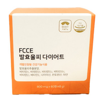 팍시다이어트 발효율피 픽시 체지방감소 추출물 FCCE 엘라그산 피토틱스 홈쇼핑 800mgX60정