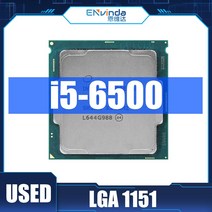 인텔 코어 i5 6500 프로세서 3.2Ghz 쿼드 SR2BX 스카이레이크 소켓 1151 DDR4 I5-6500 CPU H110 마더보드