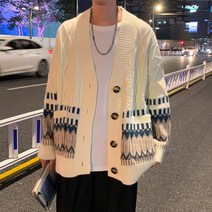 박시 아우터 니트가디건 M3117 P85 봄옷 트렌드 남성 커플 매니쉬 스웨터 상의 통제함 98 4994505180