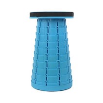 초경량캠핑의자 휴대용 개폐식 스툴 경량 접이식 스툴 with carry bag 접을 수, 1-올 블루
