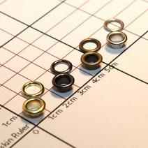 로스킨 rma520(아일렛 3호 신주 50set 녹슬지 않음), 골드