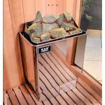 건식 사우나 스토브 히터 찜질방 방열기 증기 한증막, 9KW 내부 제어로(8-12m³에 적합)