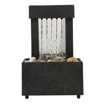 미니분수대 데스크탑 장식 실내 장식 명상 휴식을위한 휴대용 탁상 장식 실내 실내분수대, 스타일 5