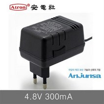 DC 4.8V 300mA 어댑터 안전사 전동드릴 충전용, 1개