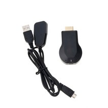 스틱PC Kebidumei m2 plus 1080p tv 스틱 어댑터 무선 wifi 디스플레이 수신기 with screen device for pc phone of pk 61, 검은색