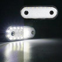 탑차 차폭등 LED점등 사이드램프 버스폭등 비상라이트 트레일러 차량폭파악 마커램프, 상세페이지참조, 1개