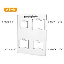 도마세트 실리콘도마 대나무도마나비 키 상감 템플릿 세트 라우터 슬로팅 보조 도구 슬롯 절단 목재 보우, 02 A