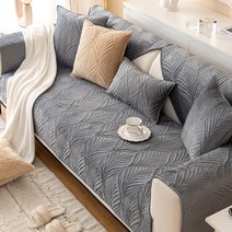 가죽 쇼파 붙박이 의자 1인용 다인용 좌식 북유럽 스타일 소파 쿠션 심플 모던 가죽 커버 미끄럼 방지 사, 03 3_11 110cm x 110cm 600