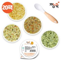 짱죽 골고루 이유식 중기 죽2 20팩 9 10개월부터, 20팩 골고루/중기 죽2_S503|