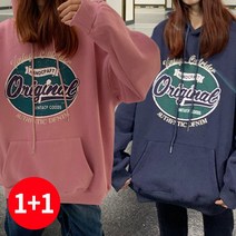 주디앤 여성 오리지널 겨울 기모 후드 오버핏 루즈핏 맨투맨 티셔츠 리빙공감