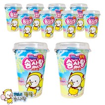 예이니식품 뿌려먹는 깨비팝핑 사과향 컵 솜사탕 10개(14gx10개) 어린이캠핑여행간식, 14g, 10개