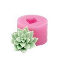 실리콘 몰드 다육 프랭크1구 석고방향제 비누 틀 재료, 수제_다육 프랭크 1구